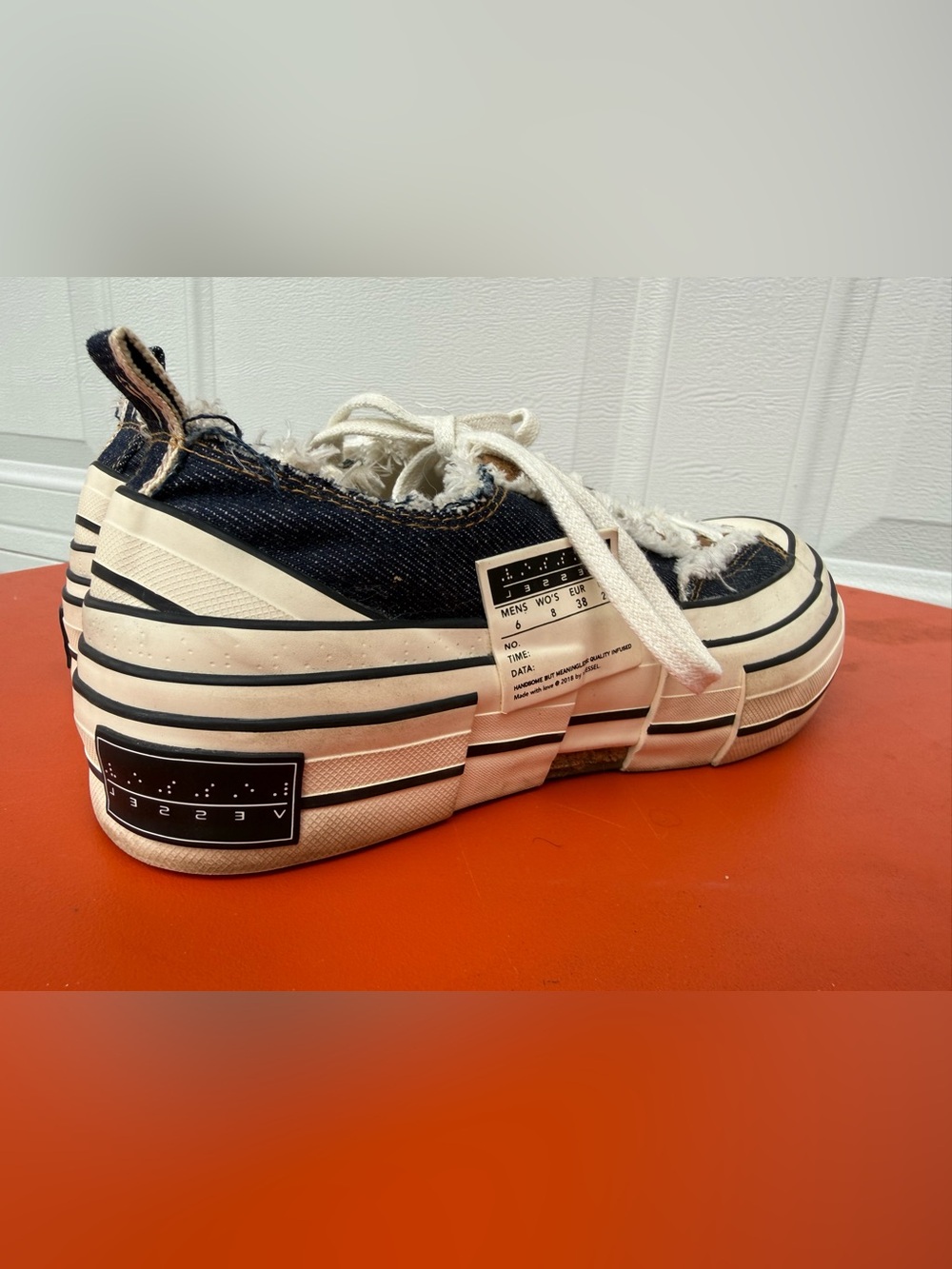xvessel G.O.P. Lows Black sneaker women’s 8 men’s 6 - Picture 9 of 16